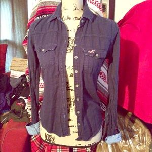 Hollister button down long sleeve